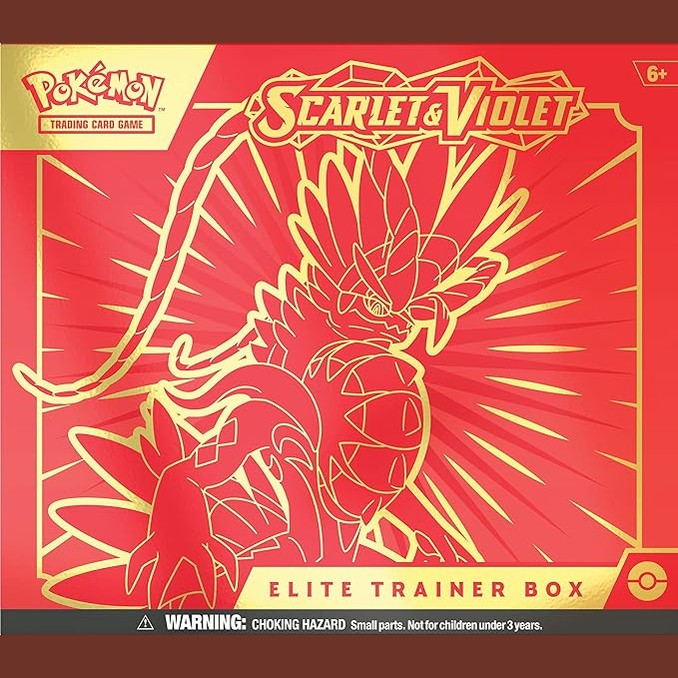 Pokemon TCG: Scarlet and Violet Elite Trainer Box - Koraidon Red