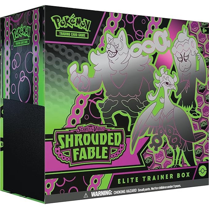 Pokemon TCG: Scarlet and Violet Shrouded Fable Elite Trainer Box