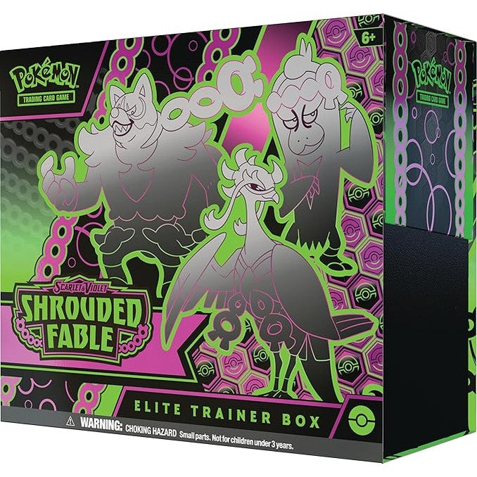 Pokemon TCG: Scarlet and Violet Shrouded Fable Elite Trainer Box
