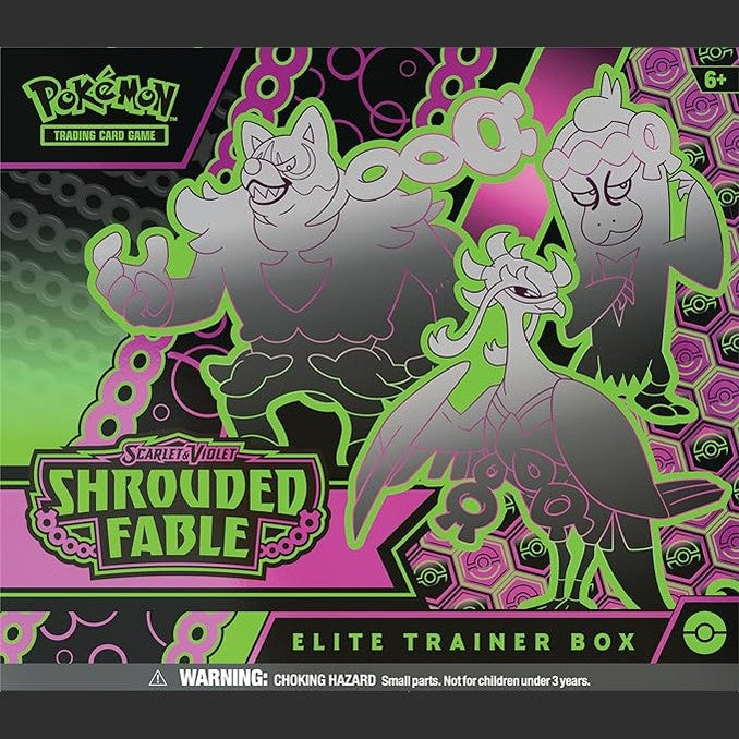 Pokemon TCG: Scarlet and Violet Shrouded Fable Elite Trainer Box