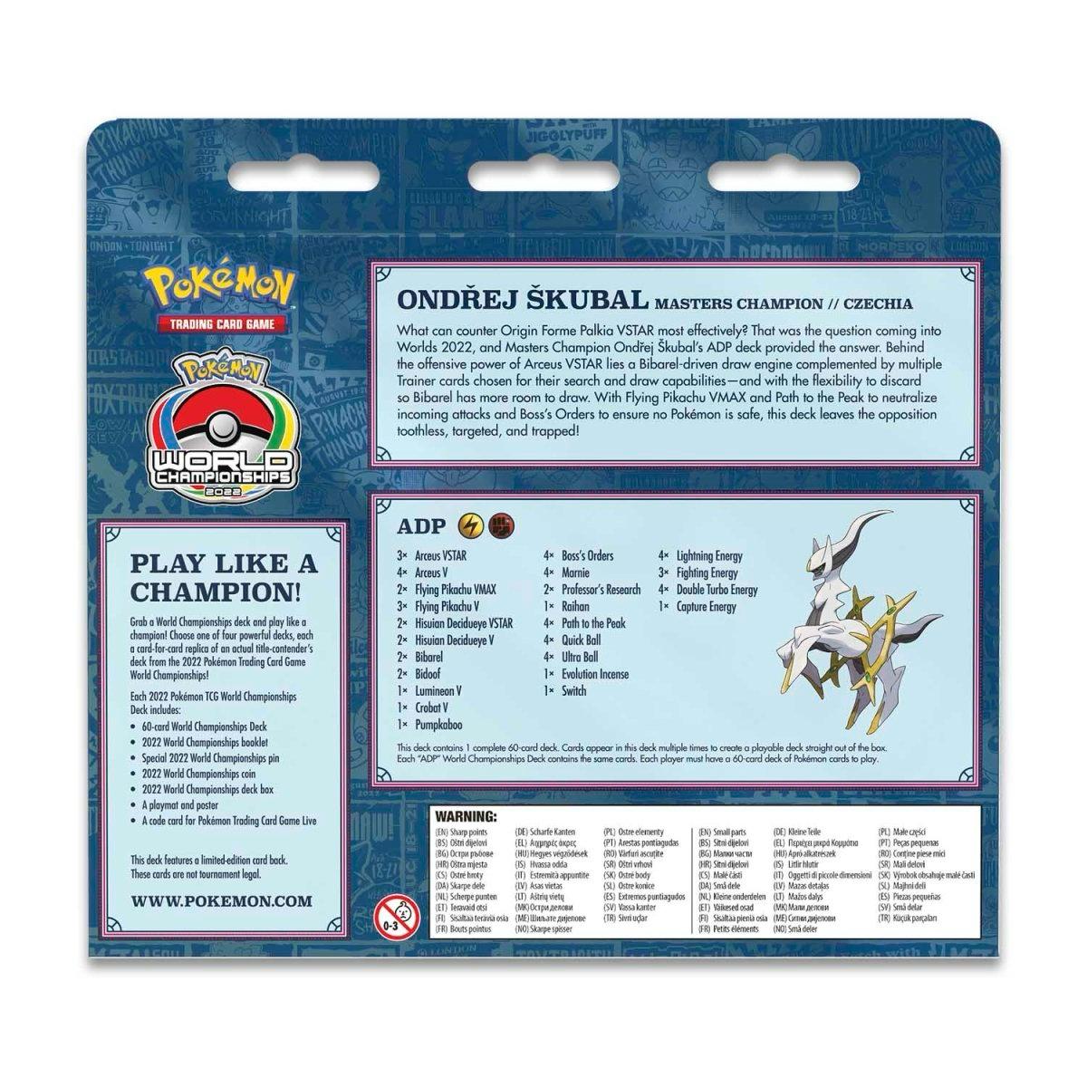 Pokemon World Championships Deck 2022