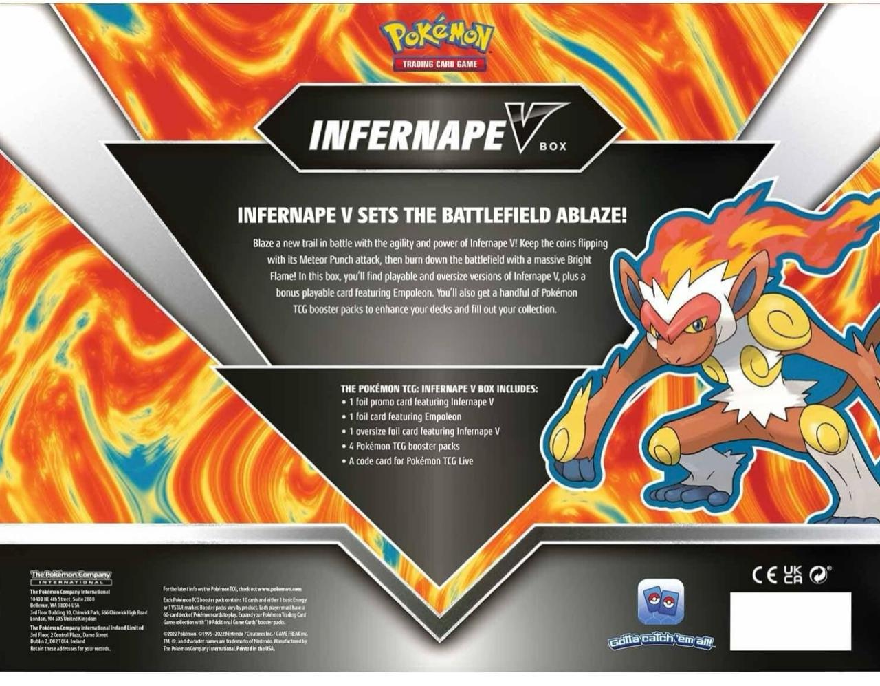 Pokemon INFERAPE VBOX
