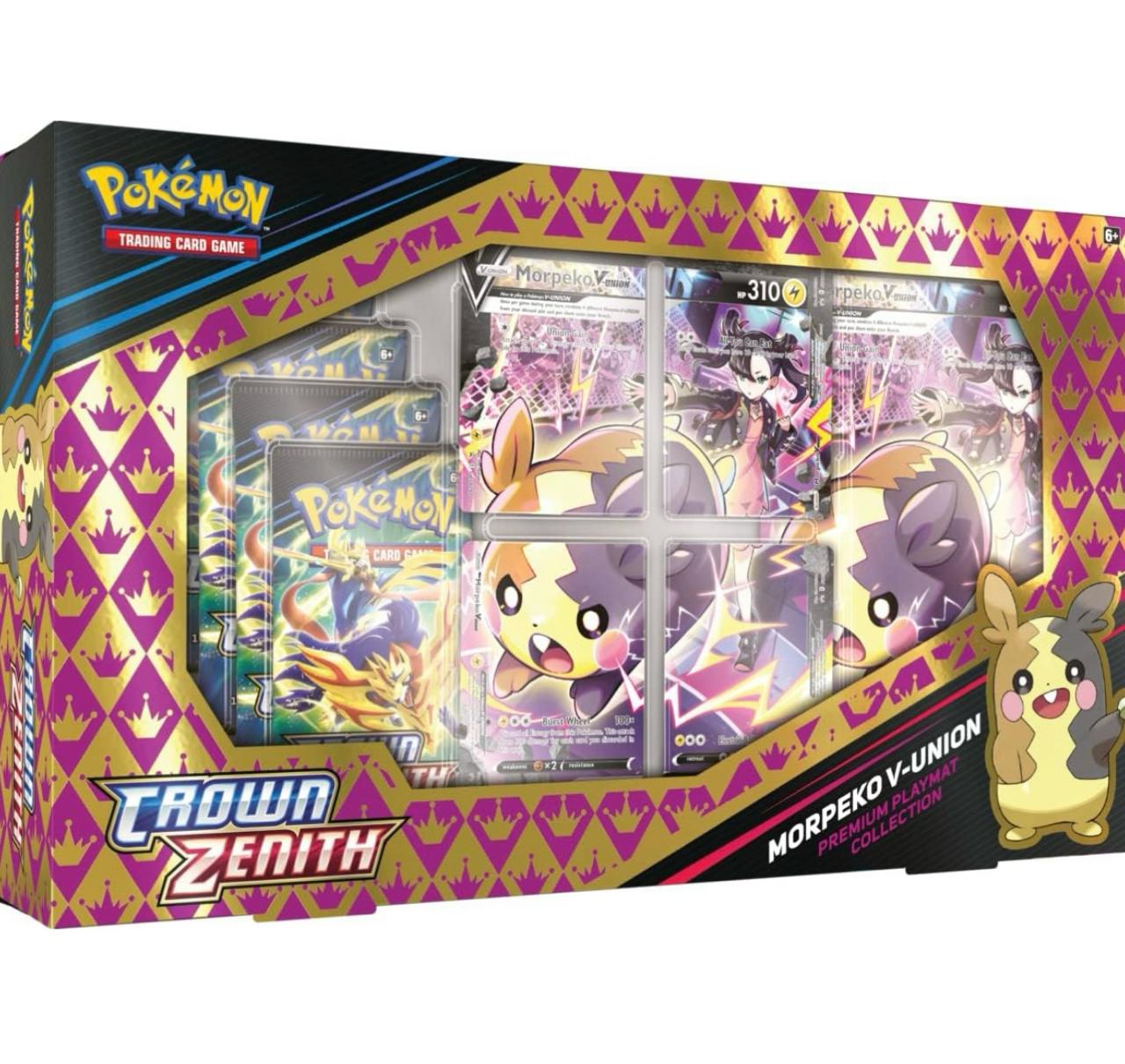 Pokemon Crown Zenith Morpeko V-Union
