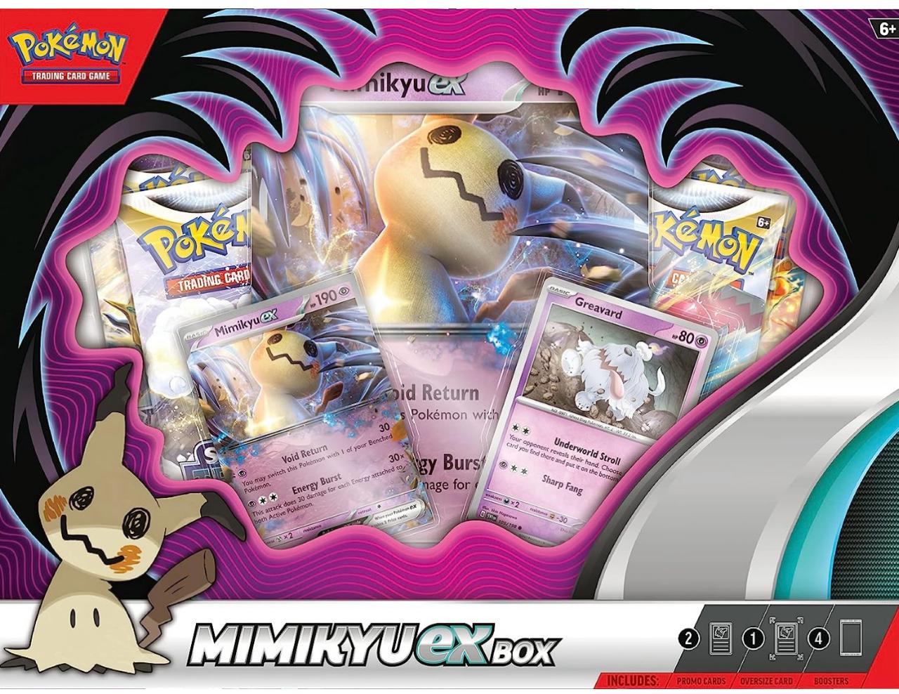 Pokemon TCG Mimikyu Ex Box