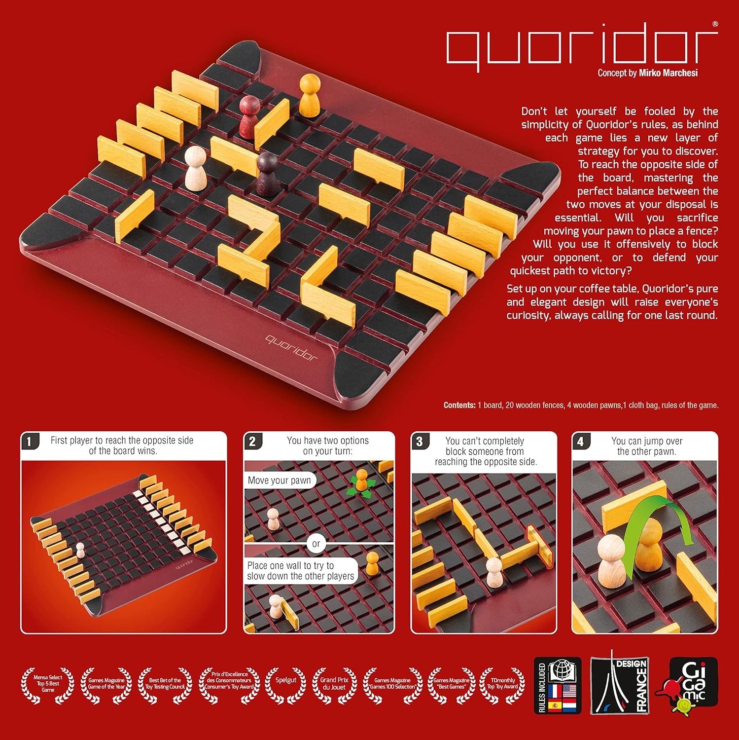 QUORIDOR by Gigamic