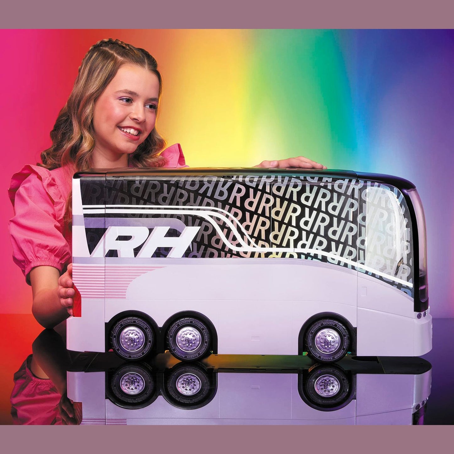 RAINBOW HIGH WORLD VISION TOUR BUS & BUS by MGA Entertainment