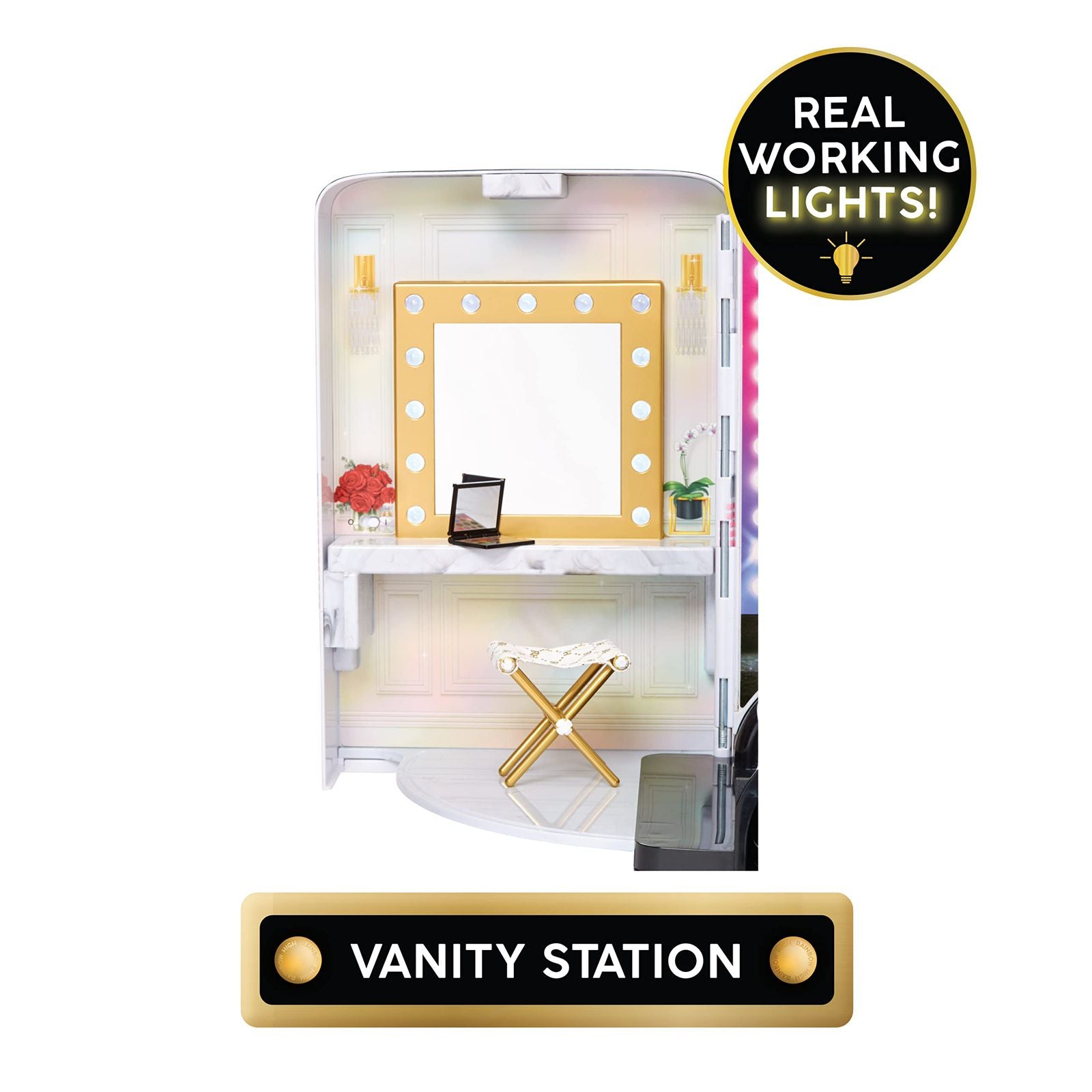 RAINBOW HIGH WORLD VISION TOUR BUS & BUS by MGA Entertainment