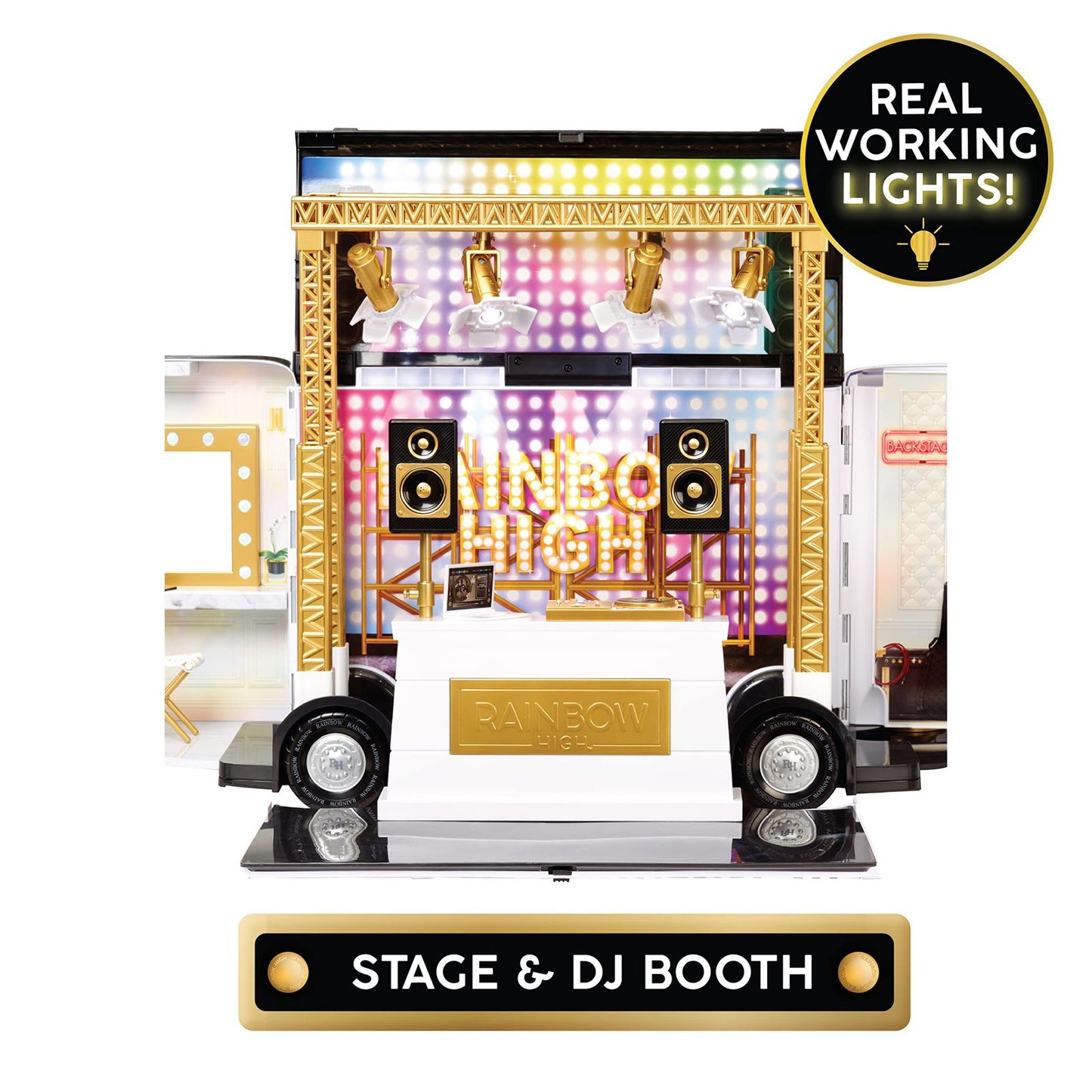 RAINBOW HIGH WORLD VISION TOUR BUS & BUS by MGA Entertainment