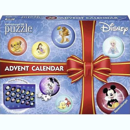 RAVENSBURGER DISNEY ADVENT CALENDER 3D PUZZLE by Ravensburger