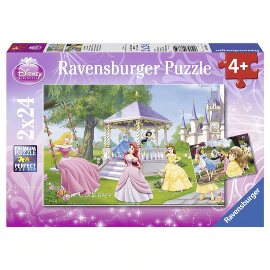 DISNEY PRINCESS PUZZLE 2X24PCS by Ravensburger