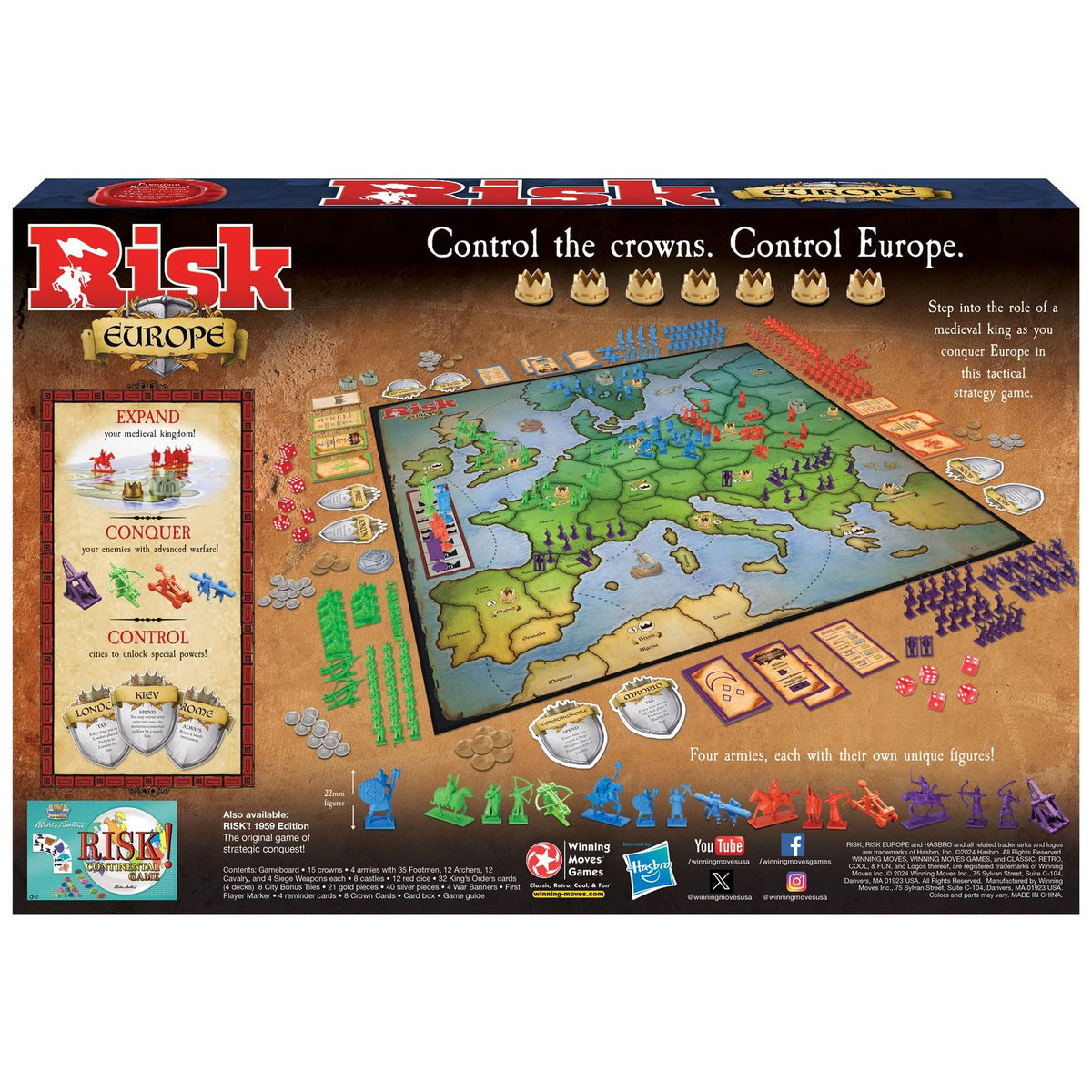 RISK : EUROPE (FR) by Hasbro