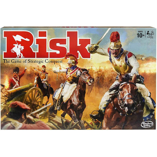 RISK : THE GAME OF STRATEGIC CONQUEST by Hasbro