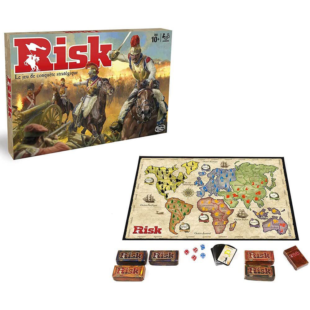 RISK : THE GAME OF STRATEGIC CONQUEST by Hasbro