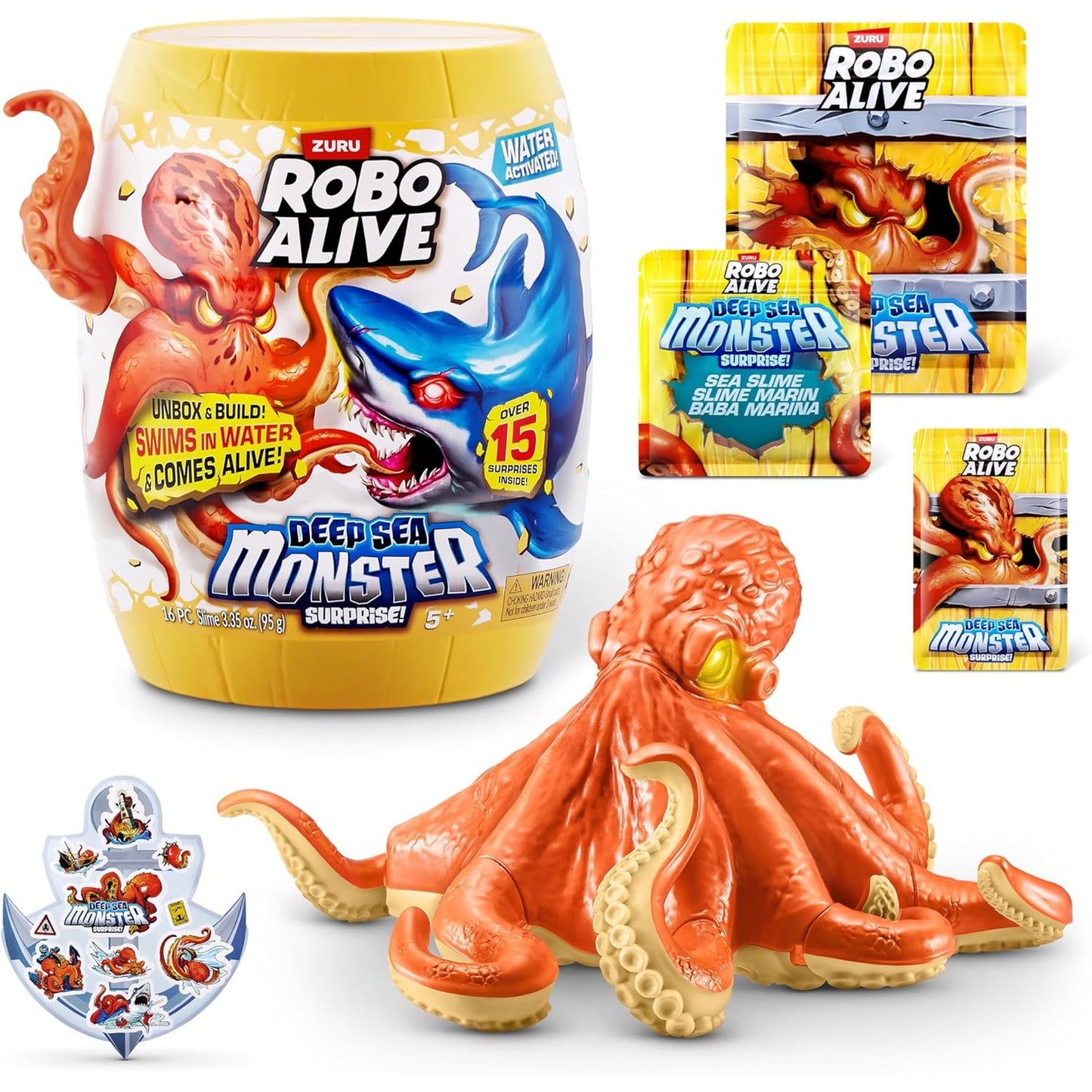 ROBO ALIVE Deep Sea Monster Surprise
