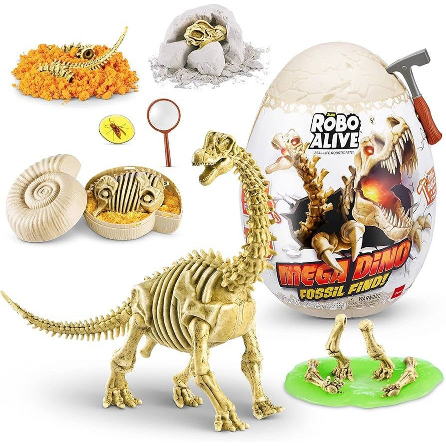 ROBO ALIVE MEGA DINO FOSSIL FIND