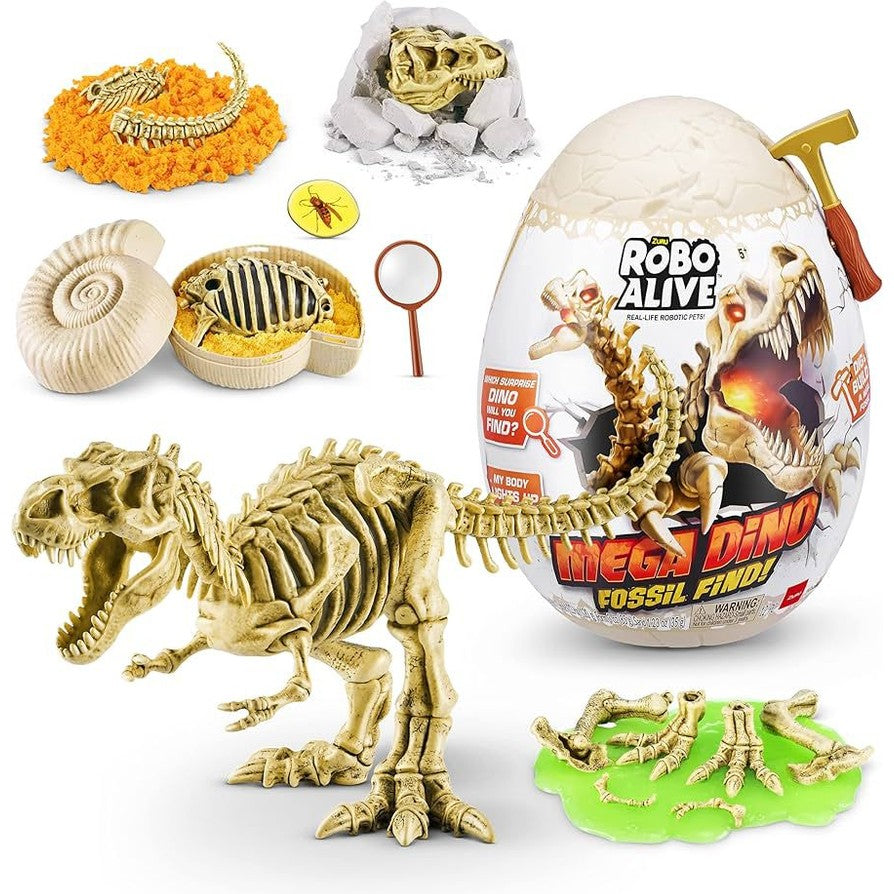 ROBO ALIVE MEGA DINO FOSSIL FIND