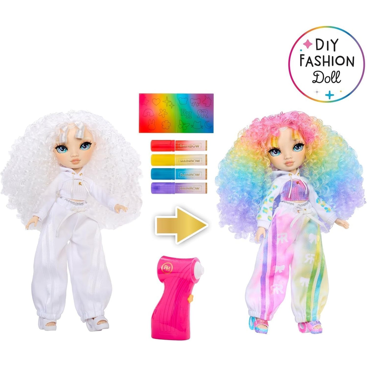 Rainbow High Air Brush & Create - GREEN EYES by MGA Entertainment