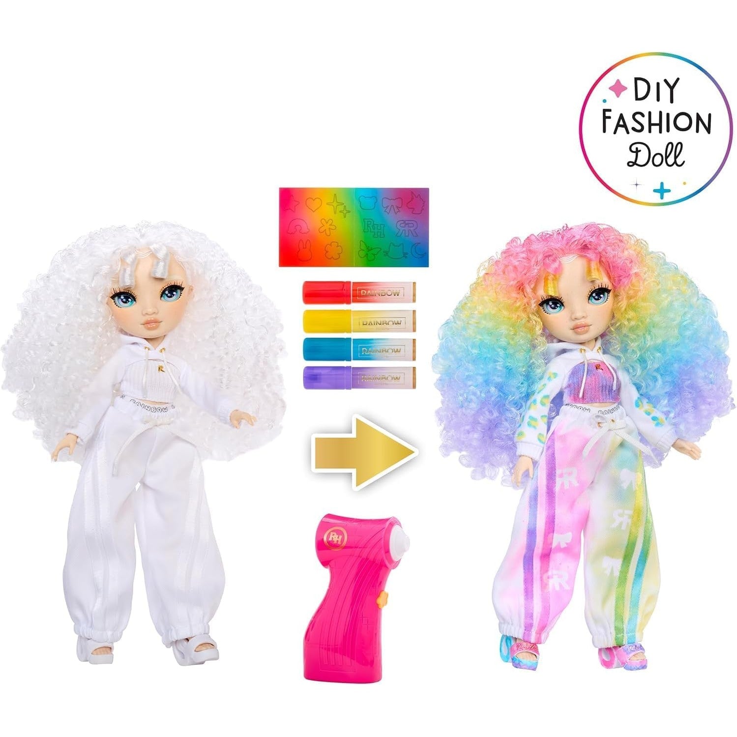 Rainbow High Air Brush & Create - GREEN EYES by MGA Entertainment