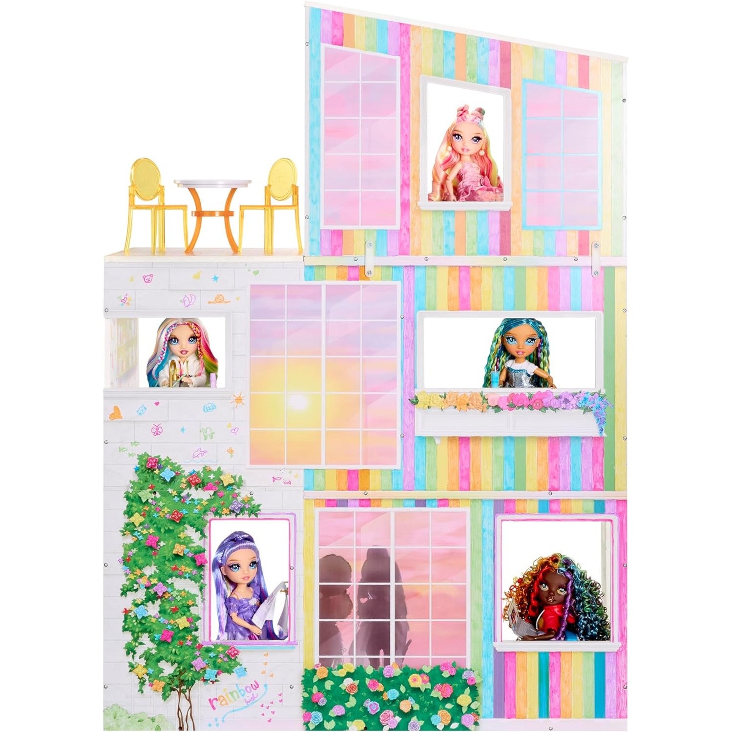 Rainbow High Color & Play - 3-Story Dollhouse by MGA Entertainment