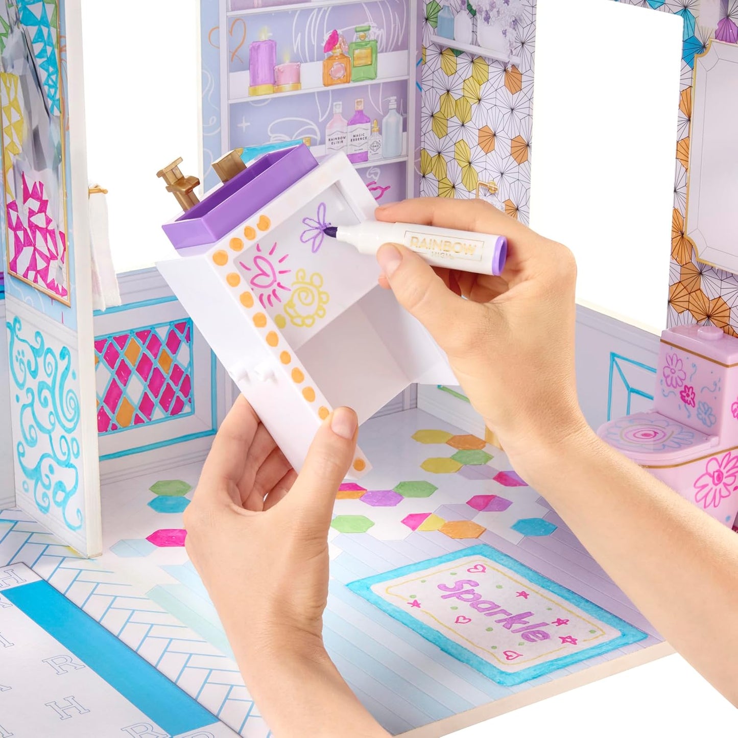 Rainbow High Color & Play - 3-Story Dollhouse by MGA Entertainment