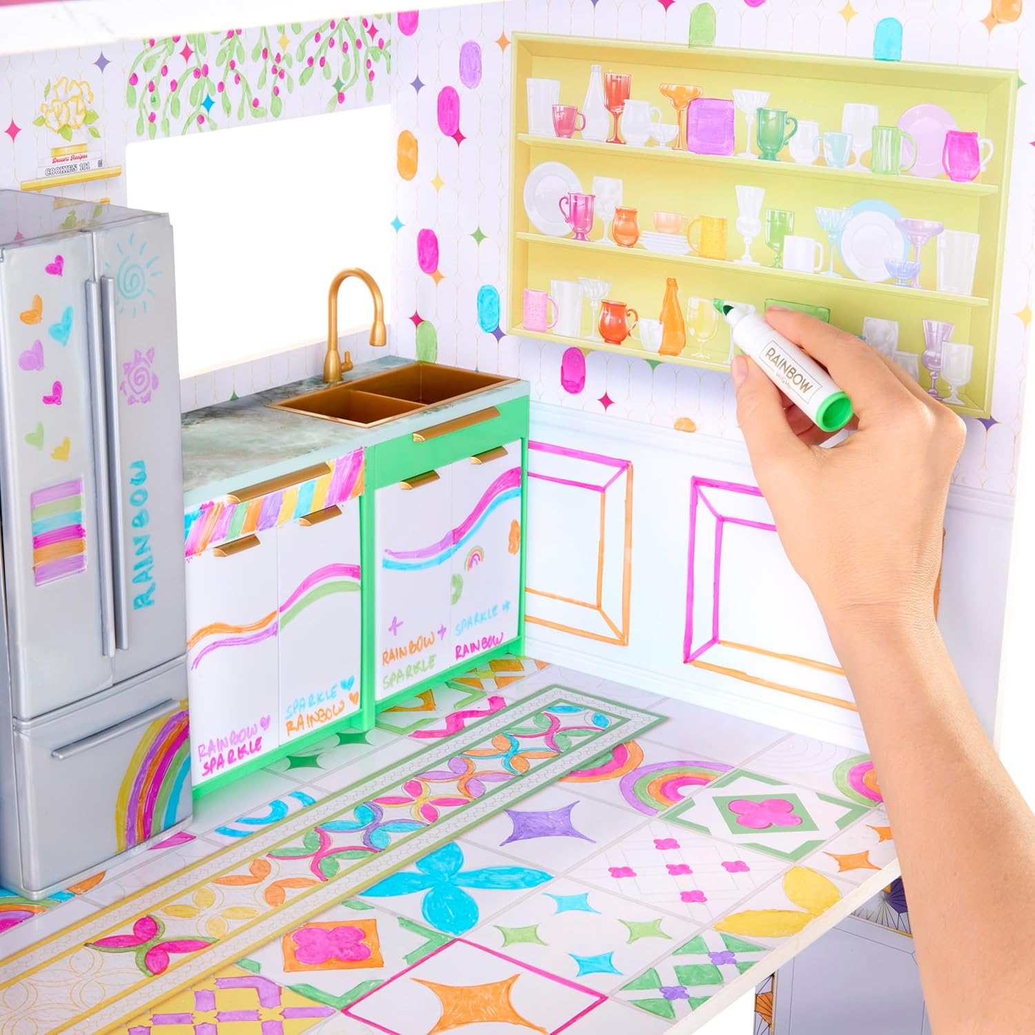 Rainbow High Color & Play - 3-Story Dollhouse by MGA Entertainment