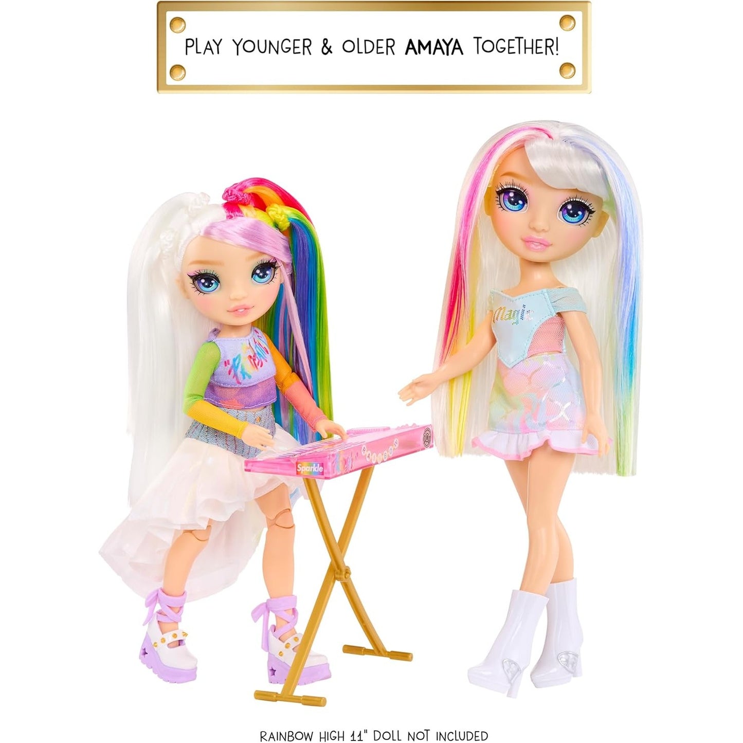 Rainbow High Junior High Rock Band - Amaya, Rainbow by MGA Entertainment