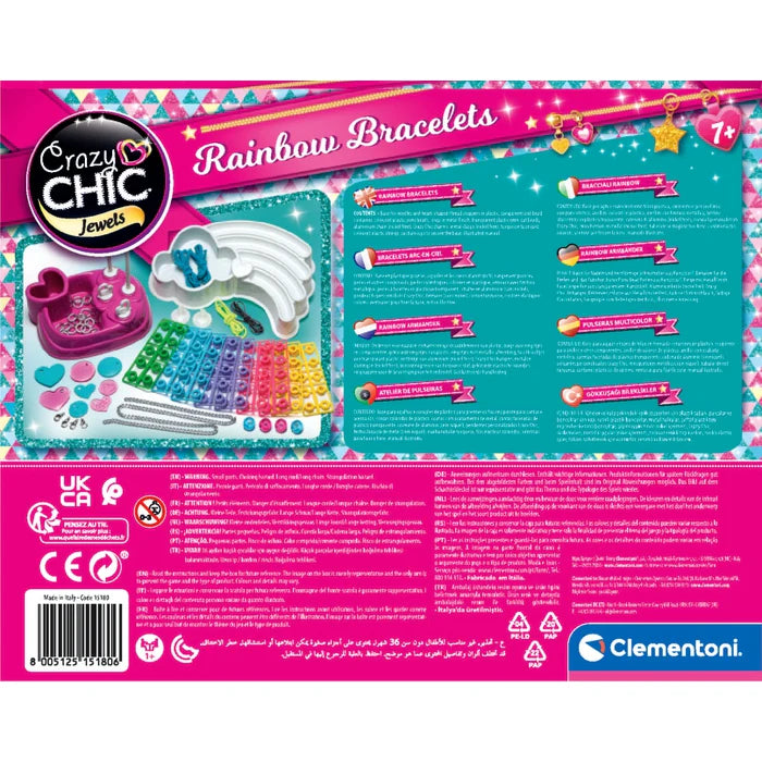 Rainbow bracelets by Clementoni