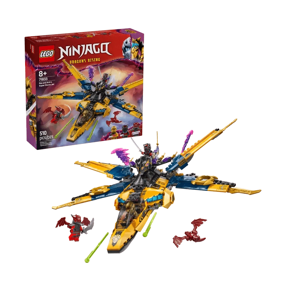 LEGO Ras and Arin's Super Storm Jet (71833) by LEGO