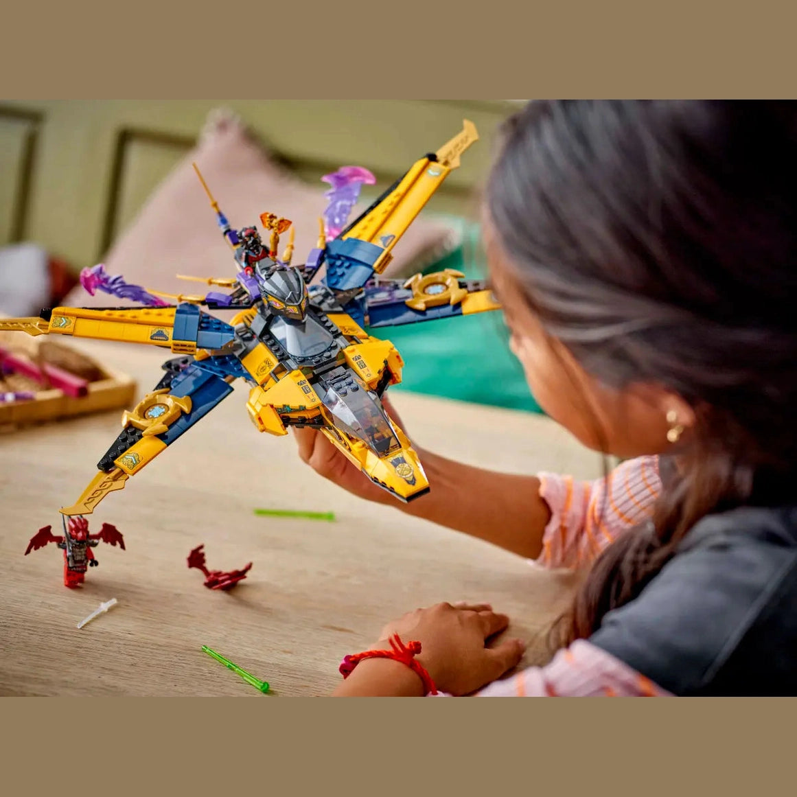 LEGO Ras and Arin's Super Storm Jet (71833) by LEGO