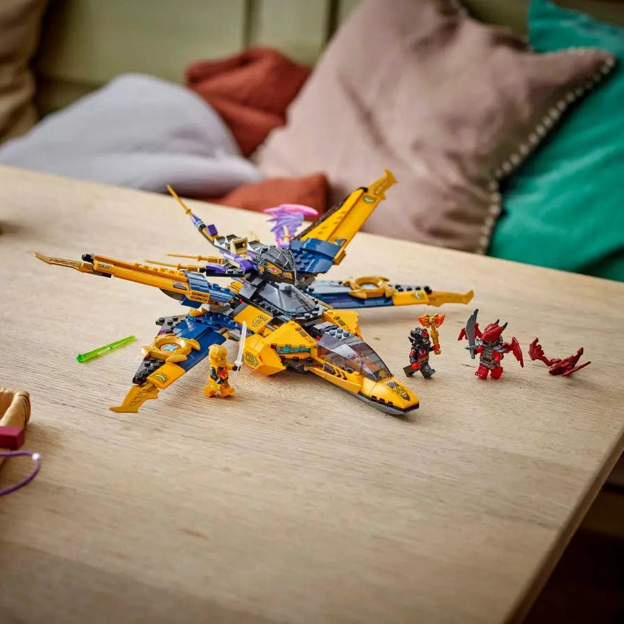 LEGO Ras and Arin's Super Storm Jet (71833) by LEGO