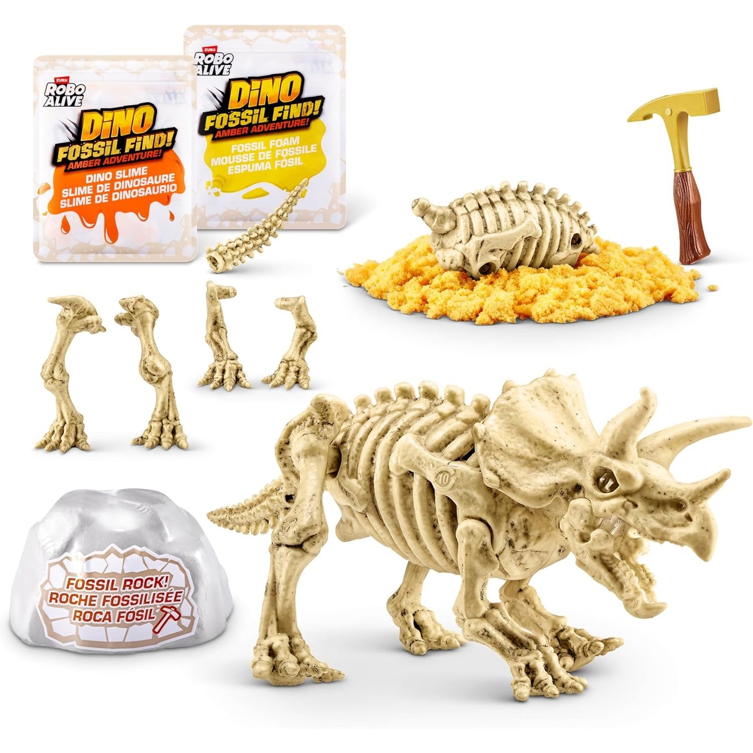 Robo Alive Fossil Find Amber Adventure