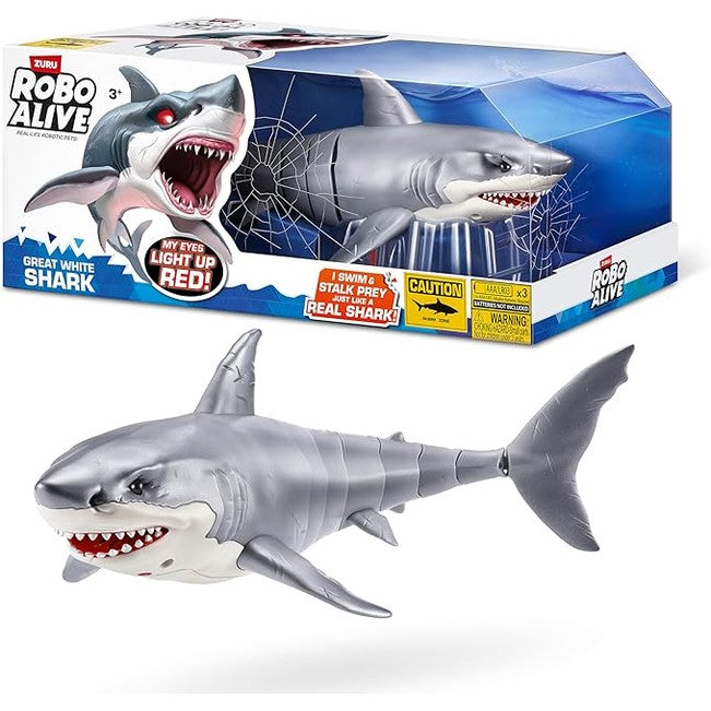 Robo Alive Great White Shark