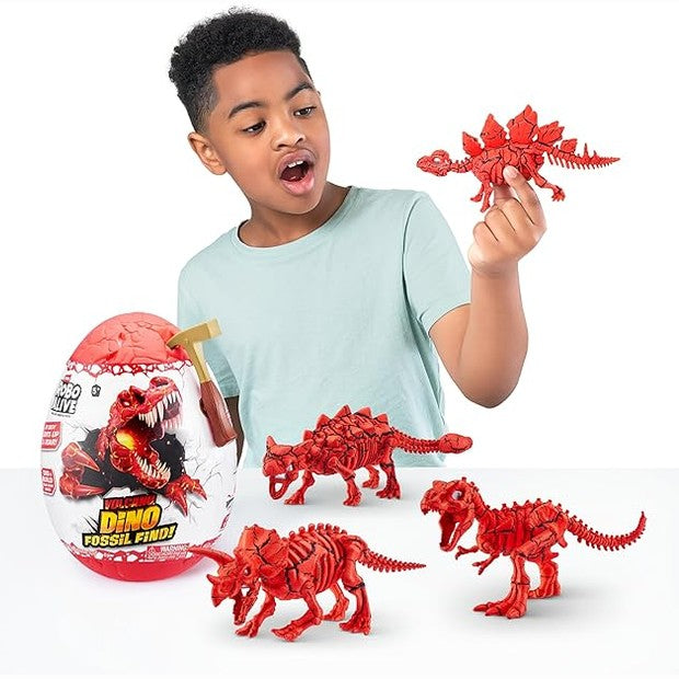 Robo Alive Volcano Dino Fossil Find