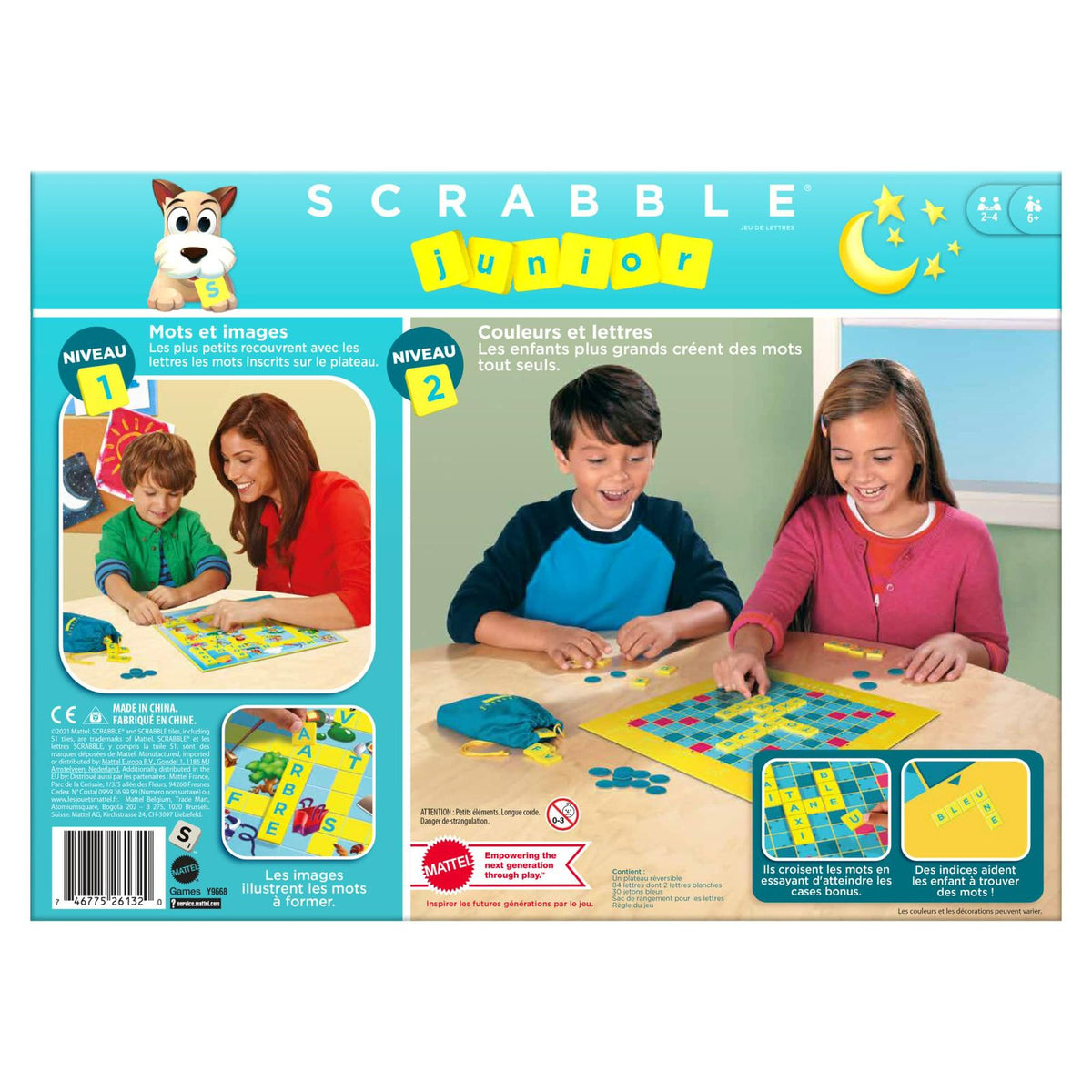 SCRABBLE JUNIOR (ENG/FR) by Hasbro