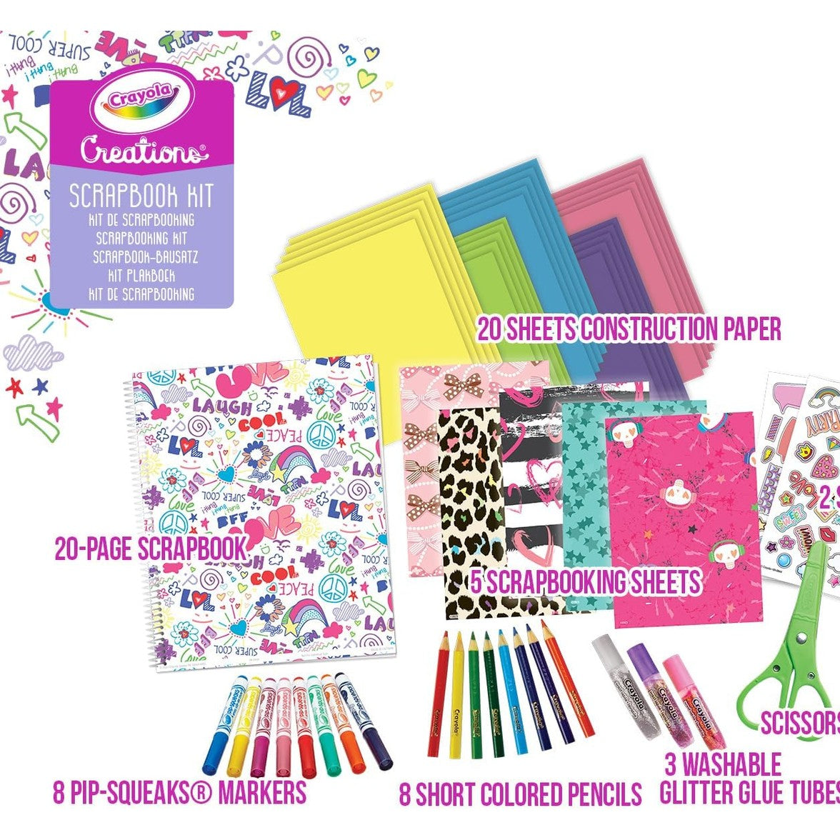 SCRAPBOOK KIT by Crayola