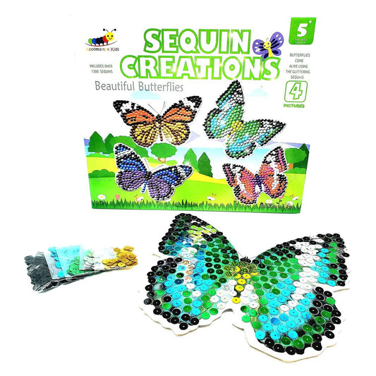 SEQUIN CREATIONS BEAUTIFUL BUTTERFLIES by OFFBRAND