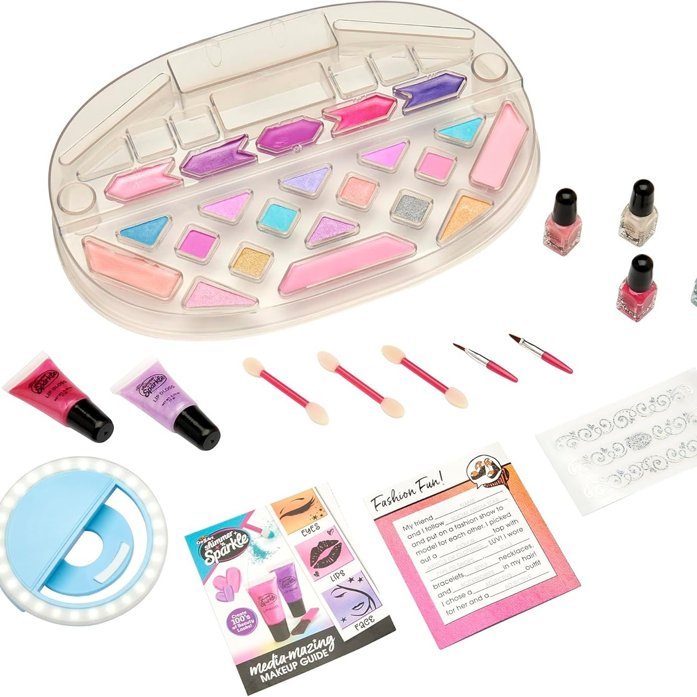 SHIMMER N SPARKLE LIGHT UP BEAUTY STUDIO by Cra-Z-Art