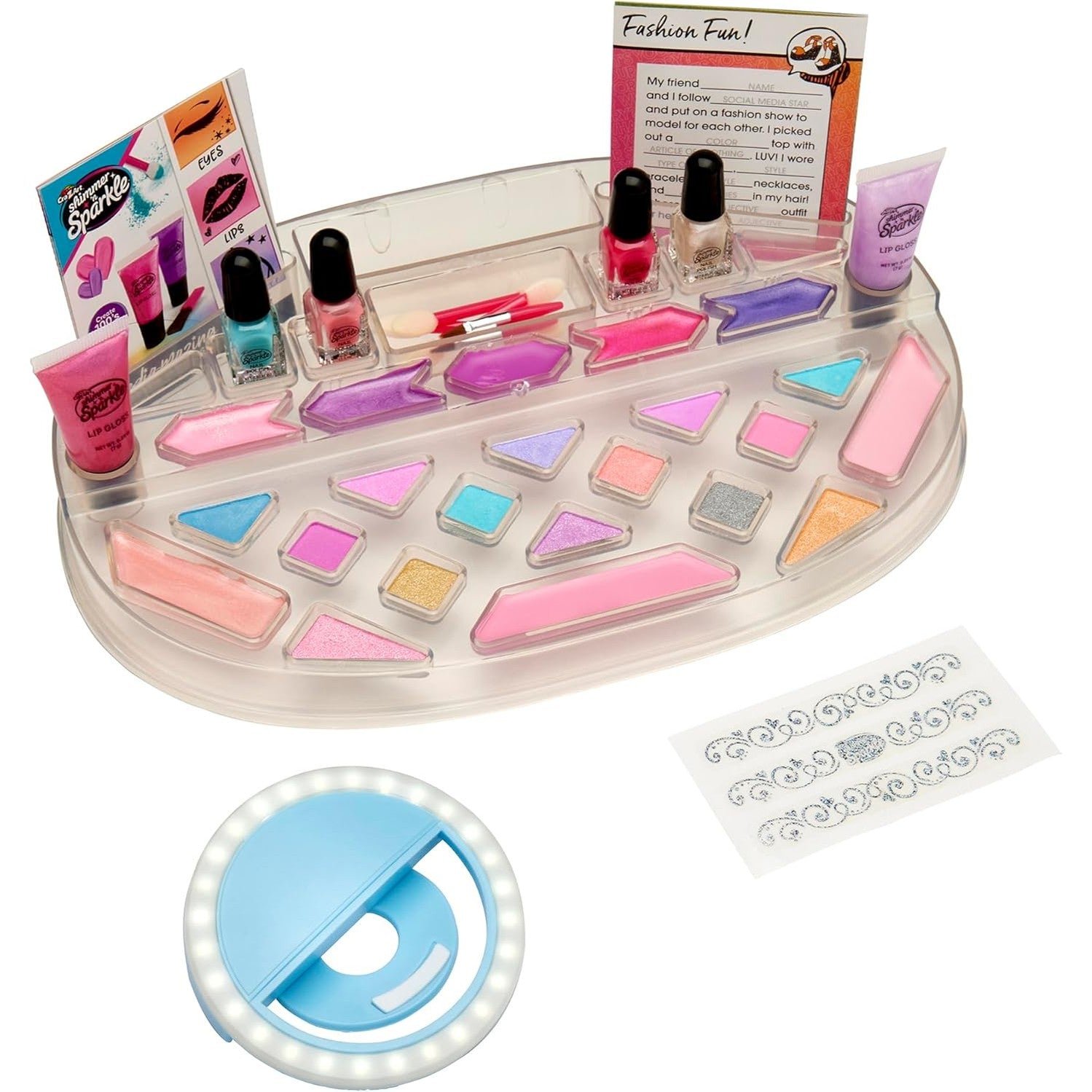 SHIMMER N SPARKLE LIGHT UP BEAUTY STUDIO by Cra-Z-Art
