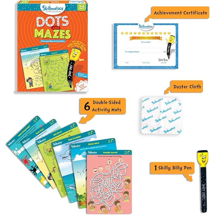 SKILLMATICS Dots & Mazes by Skillmatics