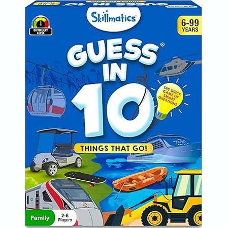 SKILLMATICS Guess in 10 Things That Go by Skillmatics