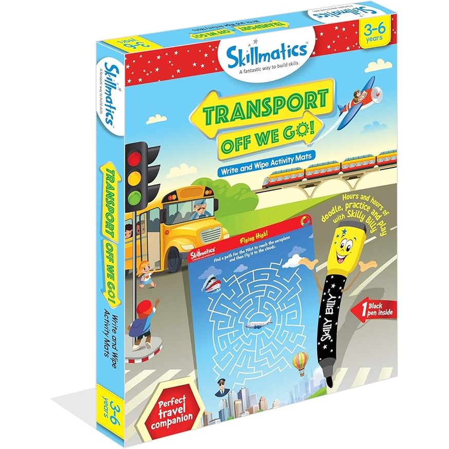 SKILLMATICS Transport Off We Go by Skillmatics