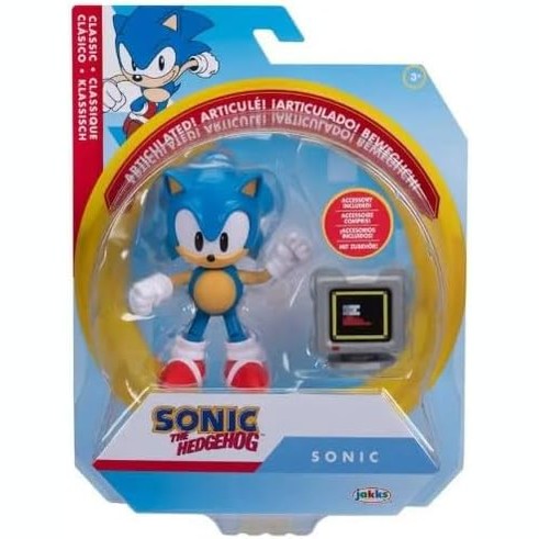 SONIC THE HEDGEDOG 4INCH FIGURE WITH ACCESSORIES by JAKKS Pacific