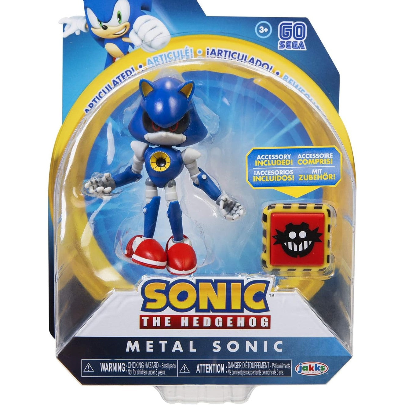 SONIC THE HEDGEDOG 4INCH FIGURE WITH ACCESSORIES by JAKKS Pacific