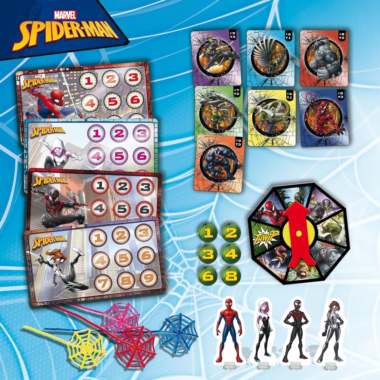 SPIDER MAN DEFENCE GAME by Lisciani