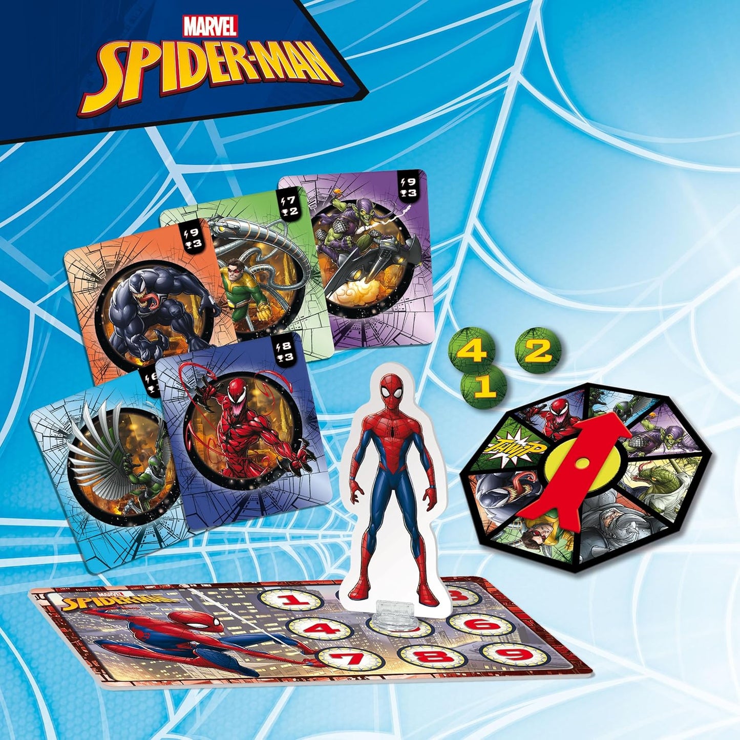 SPIDER MAN DEFENCE GAME by Lisciani