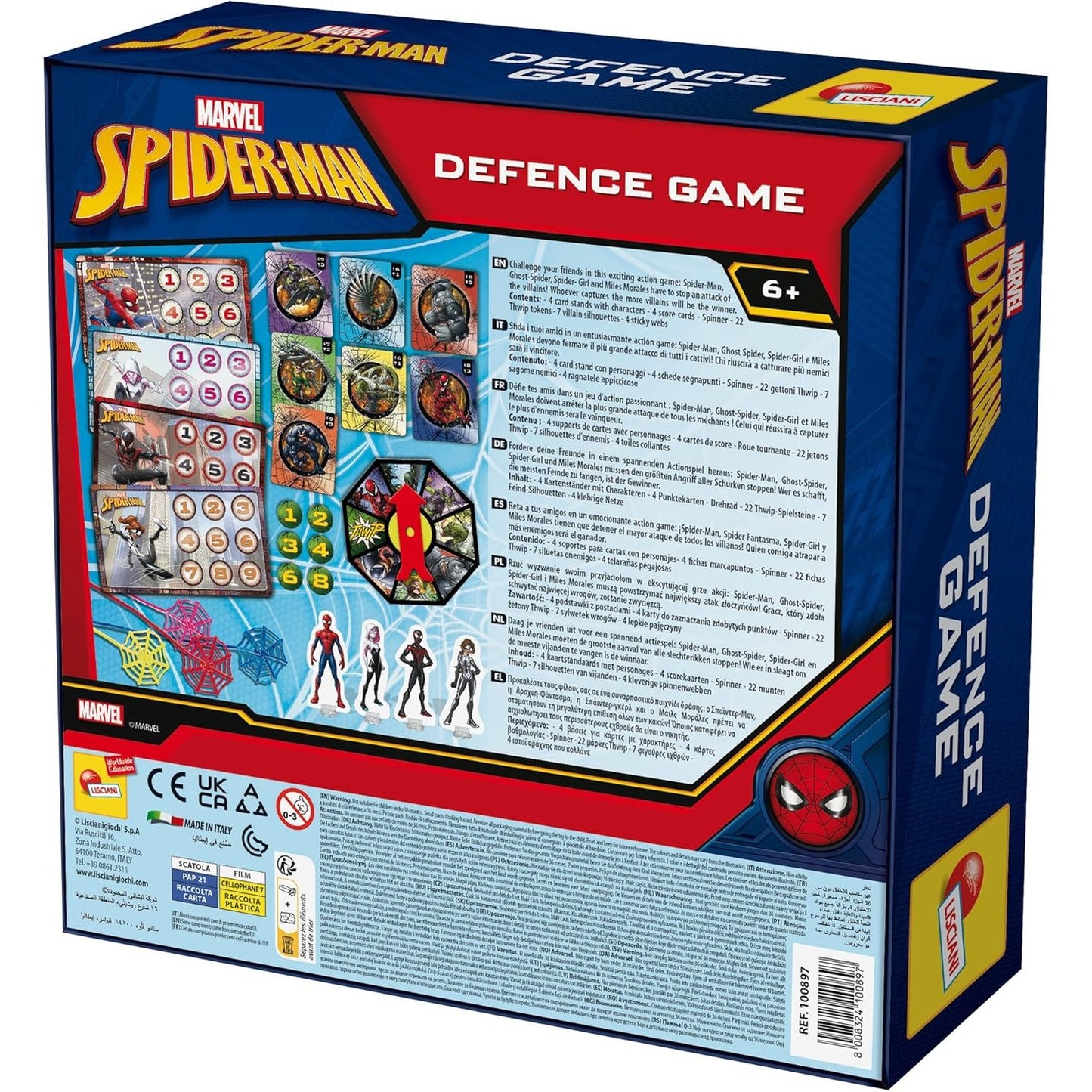 SPIDER MAN DEFENCE GAME by Lisciani