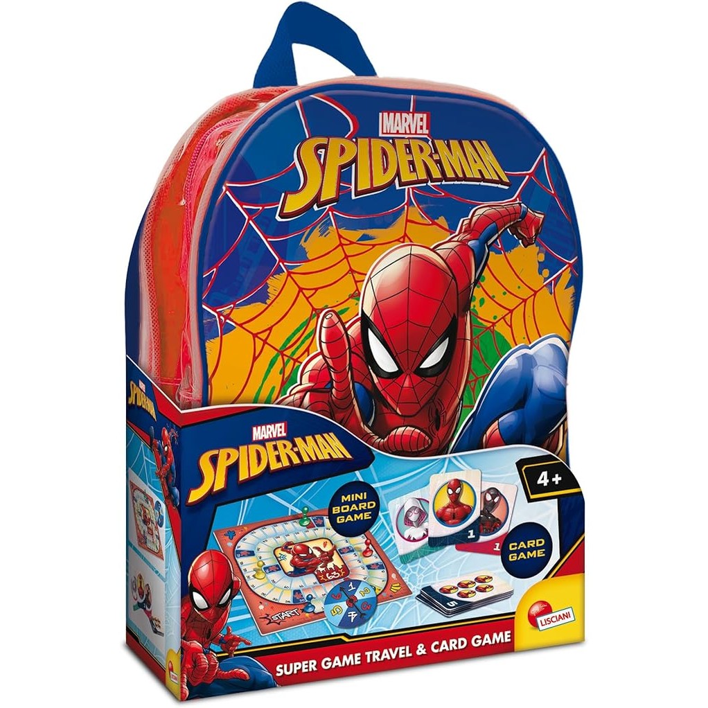 SPIDER MAN Super Game - Backpack by Lisciani