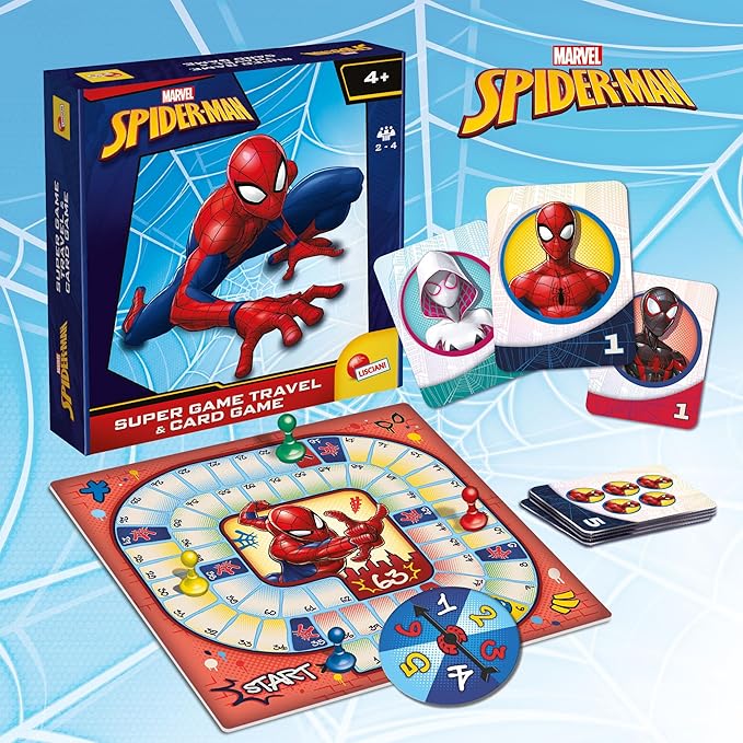 SPIDER MAN Super Game - Backpack by Lisciani