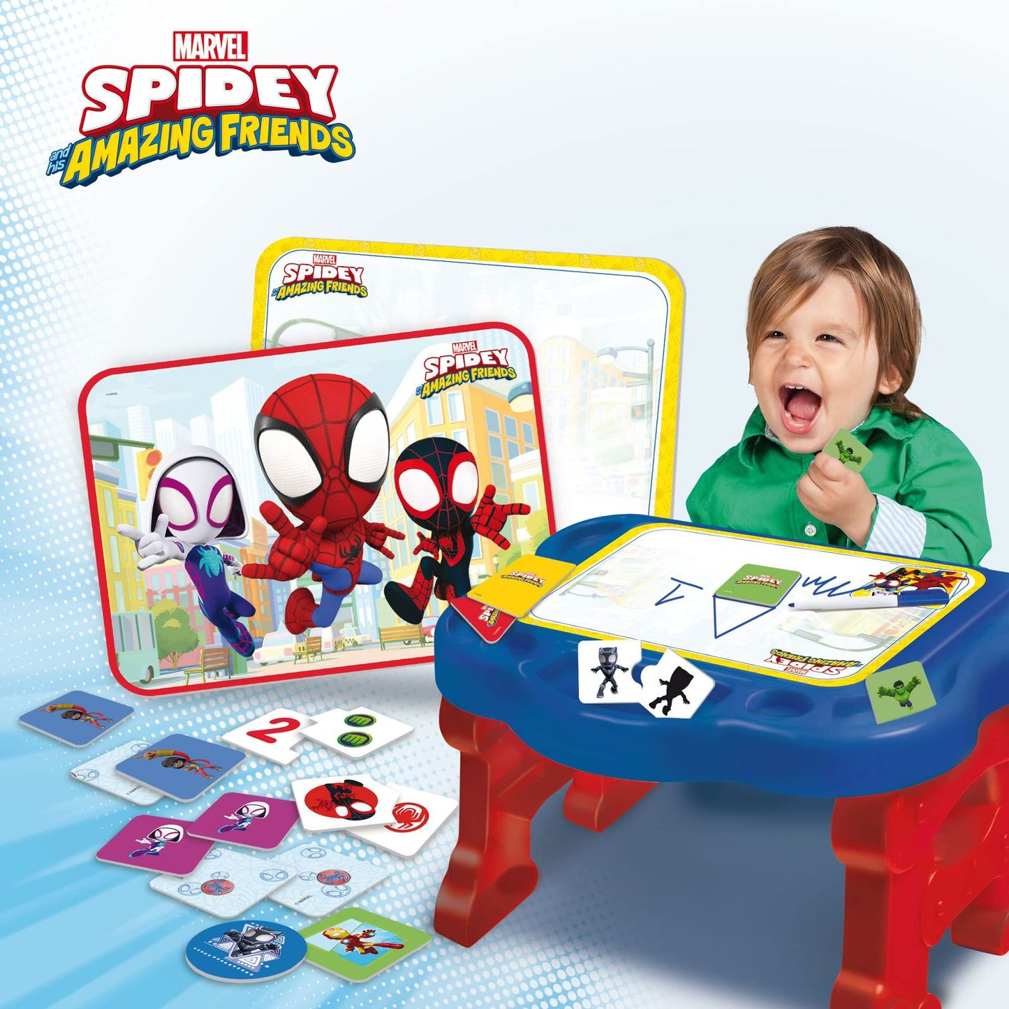 SPIDEY SUPER DESK EDUGAMES by Lisciani