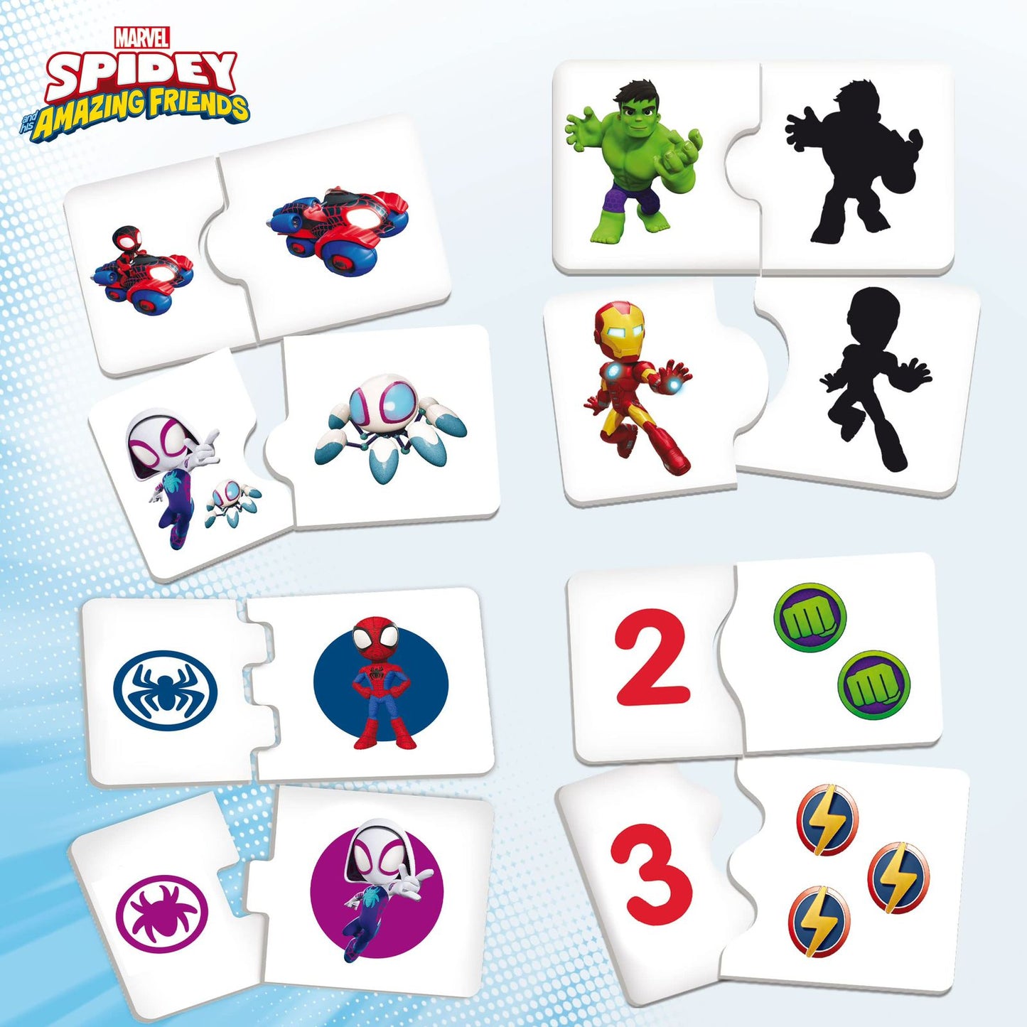 SPIDEY SUPER DESK EDUGAMES by Lisciani